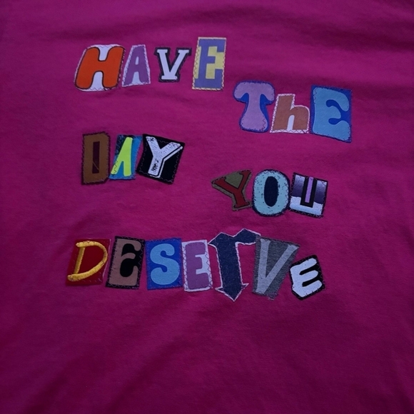 Reworked Ransom Letter Cropped Tee - Picture 4 of 7